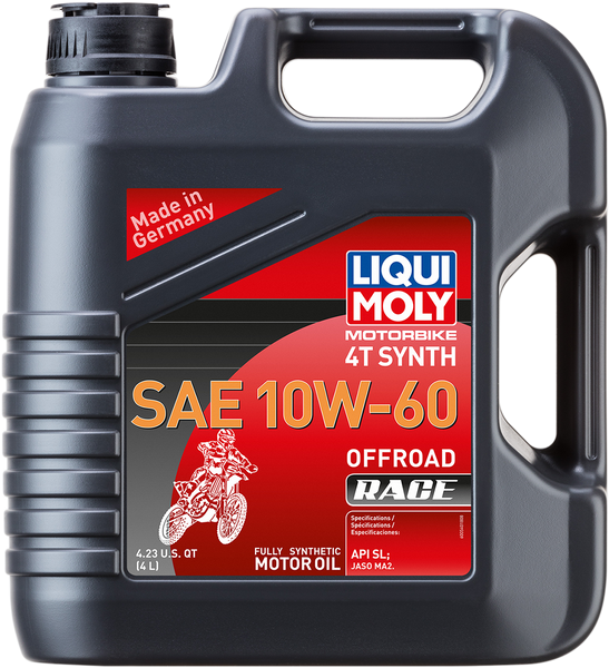 LIQUI MOLY Off-Road Synthetic Oil - 10W-60 - 4L (Part Number: 20188)