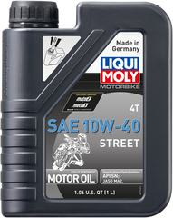 LIQUI MOLY Street 4T Oil - 10W-40 - 1 L - Part Number 20054