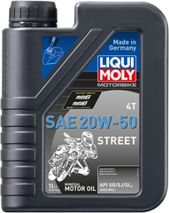 LIQUI MOLY Street 4T Oil - 20W-50 - 1 L - Part Number 20062