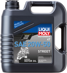 LIQUI MOLY Street 4T Oil 20W-50 - 4 L - Part Number 20064