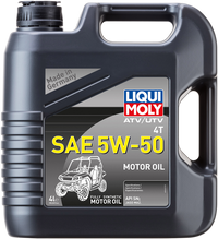 LIQUI MOLY ATV/UTV 4T Engine Oil - 5W-50 - 4L - Part Number 20214