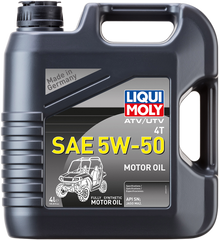 LIQUI MOLY ATV/UTV 4T Engine Oil - 5W-50 - 4L - Part Number 20214