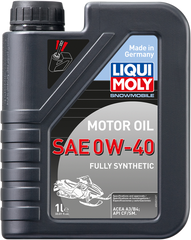 LIQUI MOLY Snowmobile Synthetic Oil - 0W-40 - 1 Liter (Part No. 20148)