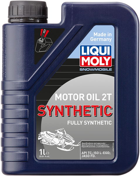 LIQUI MOLY Snowmobile Pro Race Synthetic 2T Oil - 1L 20144