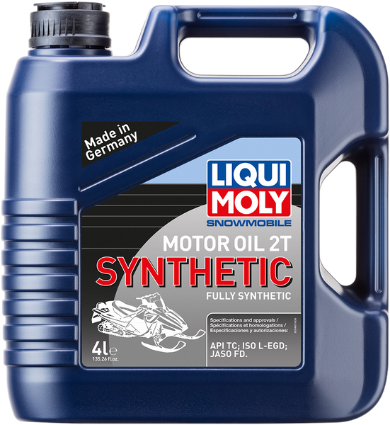 LIQUI MOLY Snowmobile Pro Race Synthetic 2T Oil - 4L 20146