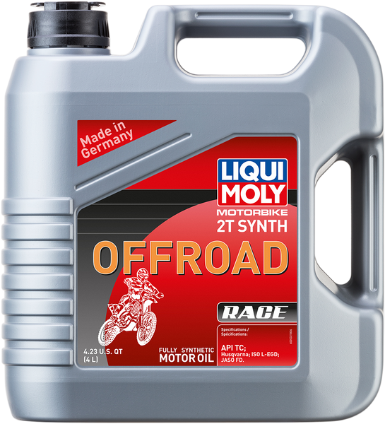 LIQUI MOLY Off-Road Synthetic 2T Oil - 4 Liter 20180