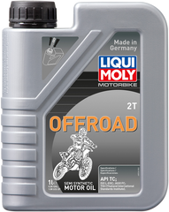 LIQUI MOLY Off-Road Semi-Synthetic 2T Oil - 1L (Part No. 20182)