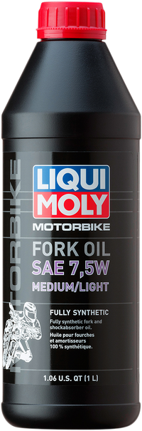 LIQUI MOLY Lite/Medium Fork Oil 7.5wt - 1L (Part #20098)