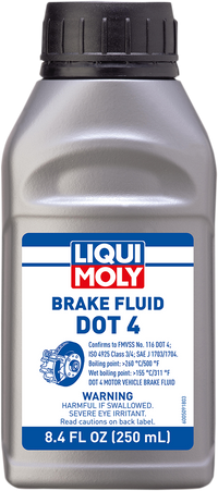 LIQUI MOLY DOT 4 Brake Fluid - 250ml (Part Number: 20152)