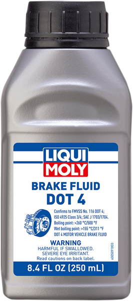 LIQUI MOLY DOT 4 Brake Fluid - 250ml (Part Number: 20152)