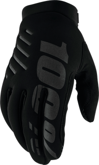 100% Brisker Youth Gloves Black Small - Model 10004-00000