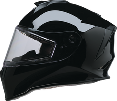 Z1R Youth Warrant Snow Helmet - Black - Large - Part Number 0122-0143