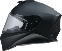 Z1R Youth Warrant Snow Helmet - Flat Black - Large 0122-0146