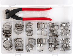 MOOSE RACING Ear Clamp Kit T03-6243K - Assortment with Jaw Pincer Tool