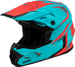 GMAX MX-96 Helmet Matte Blue/Red D39621005 - Durable & Lightweight Safety Gear