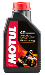 MOTUL 7100 4T 5W40 1 Liter - Premium Synthetic Motorcycle Oil