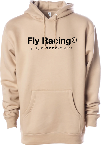 FLY RACING Fly Trademark Hoodie Sandstone Large