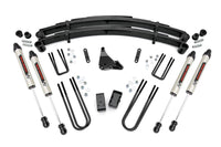 Rough Country | 4 Inch Lift Kit | Rear Blocks | V2 | Ford F-250/F-350 Super Duty 4WD (99-04) | 49570