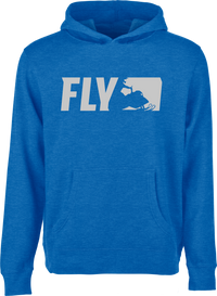 Fly Youth Primary Hoodie Royal Yl