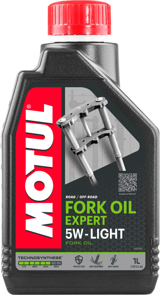 MOTUL Fork Oil Expert 5w 1 L - Premium Semi-Synthetic Fork Oil