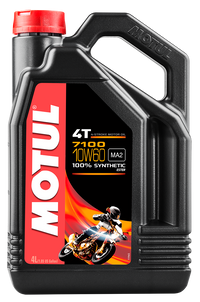 MOTUL 7100 Synthetic Oil 10W60 - 4 Liter (Part Number: 104101)