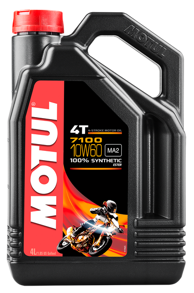 MOTUL 7100 Synthetic Oil 10W60 - 4 Liter (Part Number: 104101)