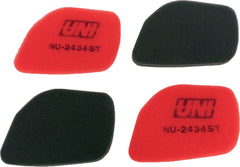 UNI NU-2434ST Multi Stage Competition Air Filter for Motorcycles and ATVs