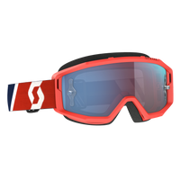 SCOTT Primal Goggle Red/Blue with Blue Chrome Works Lens - Part Number 278597-1228349