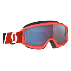 SCOTT Primal Goggle Red/Blue with Blue Chrome Works Lens - Part Number 278597-1228349