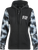 FLY RACING Women's Fly Tie Dye Zip Up Hoodie - Black/Grey, Part Number 358-0070M