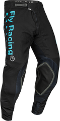 FLY RACING Evolution DST SE Strobe Pants Black/Electric Blue Size 36