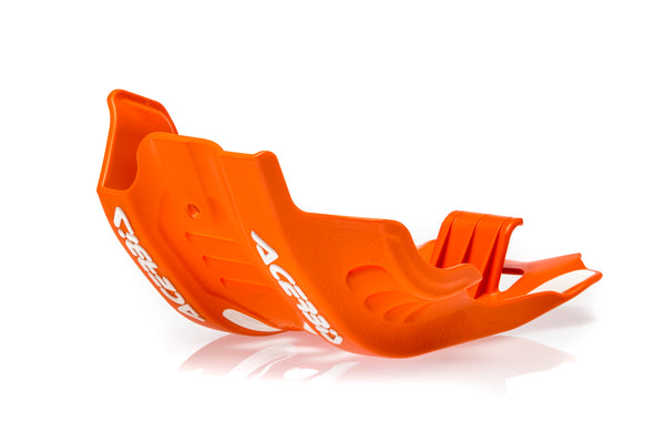 ACERBIS Skid Plate Orange/White - Part Number 2791645321