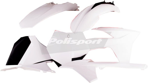 POLISPORT Plastic Body Kit White - Part Number 90508