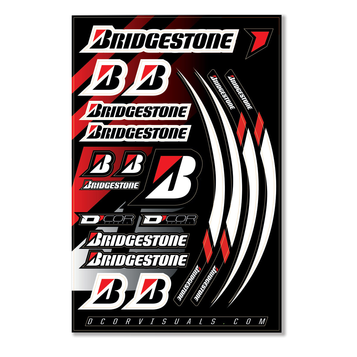 Decals 12 Mil Bridgestone