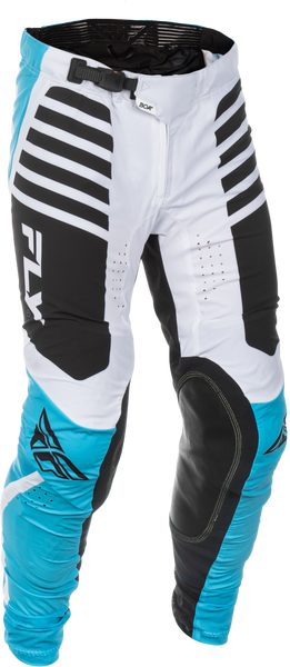 FLY RACING Lite Pants Blue/White/Black Size 28 - High-Performance Riding Gear