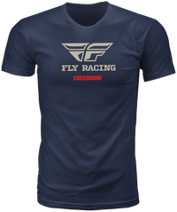 Fly Evolution Tee Navy Sm
