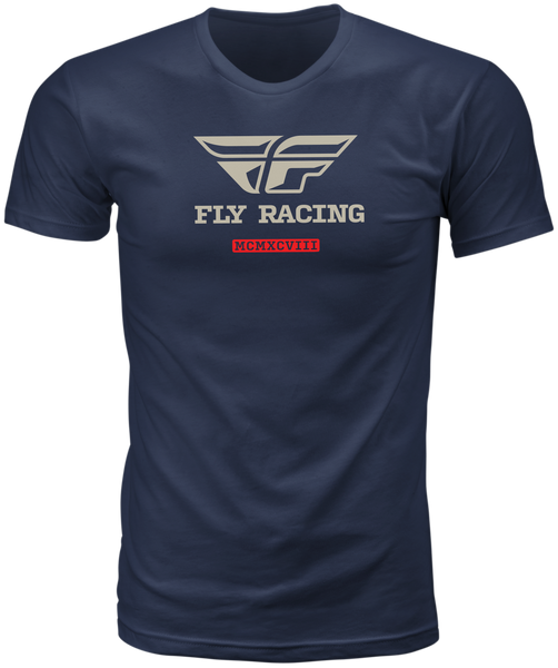 Fly Evolution Tee Navy Sm