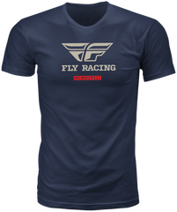 Fly Evolution Tee Navy Sm