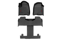 Rough Country | Floor Mats | FR & RR | FR/RR Bucket | Chevy/GMC Tahoe/Yukon 2WD/4WD (21-26) | M-21712