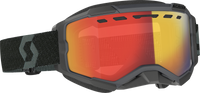 SCOTT Fury Goggle Snow Cross Black with Enhanced Red Chrome - Part 278605-0001312