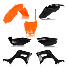 ACERBIS Full Plastic Kit in Hon Orange/Black - Part Number 2861935225