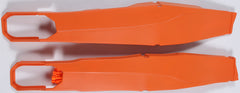 POLISPORT Swingarm Protectors Orange - Part Number 8456600002