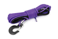 Rough Country | Synthetic Rope | 1/4 Inch | 50 Ft | Purple | RS162