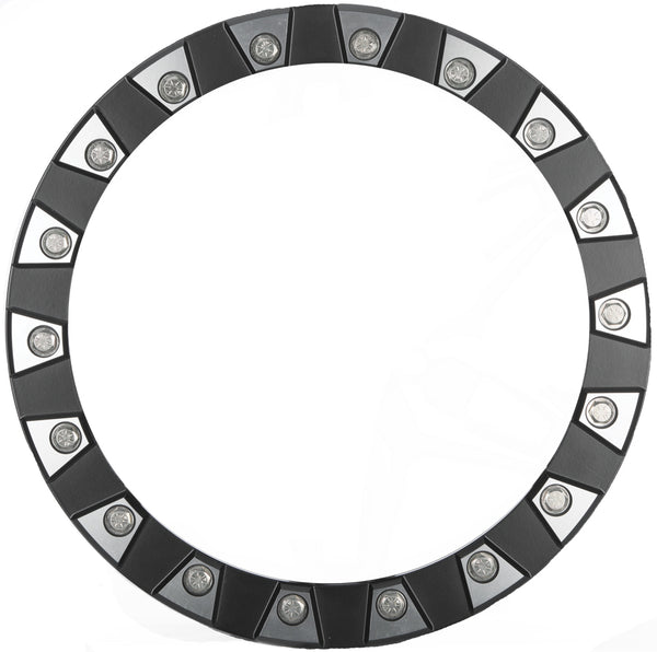 SEDONA SBL-14M-A72-RING-18 Split 6 Replacement Bdlk Ring 14" Black/Machined