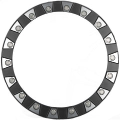 SEDONA SBL-14M-A72-RING-18 Split 6 Replacement Bdlk Ring 14" Black/Machined