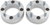 MOOSE UTILITY Wheel Spacers with Studs - 4/136 - 2" - 12 mm x 1.50 - MO41374137-2-12X15