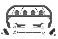 Rough Country | Nudge Bar | 3.5 Inch Round Led (x4) | Ford Bronco 4WD (2021-2026) | 51039