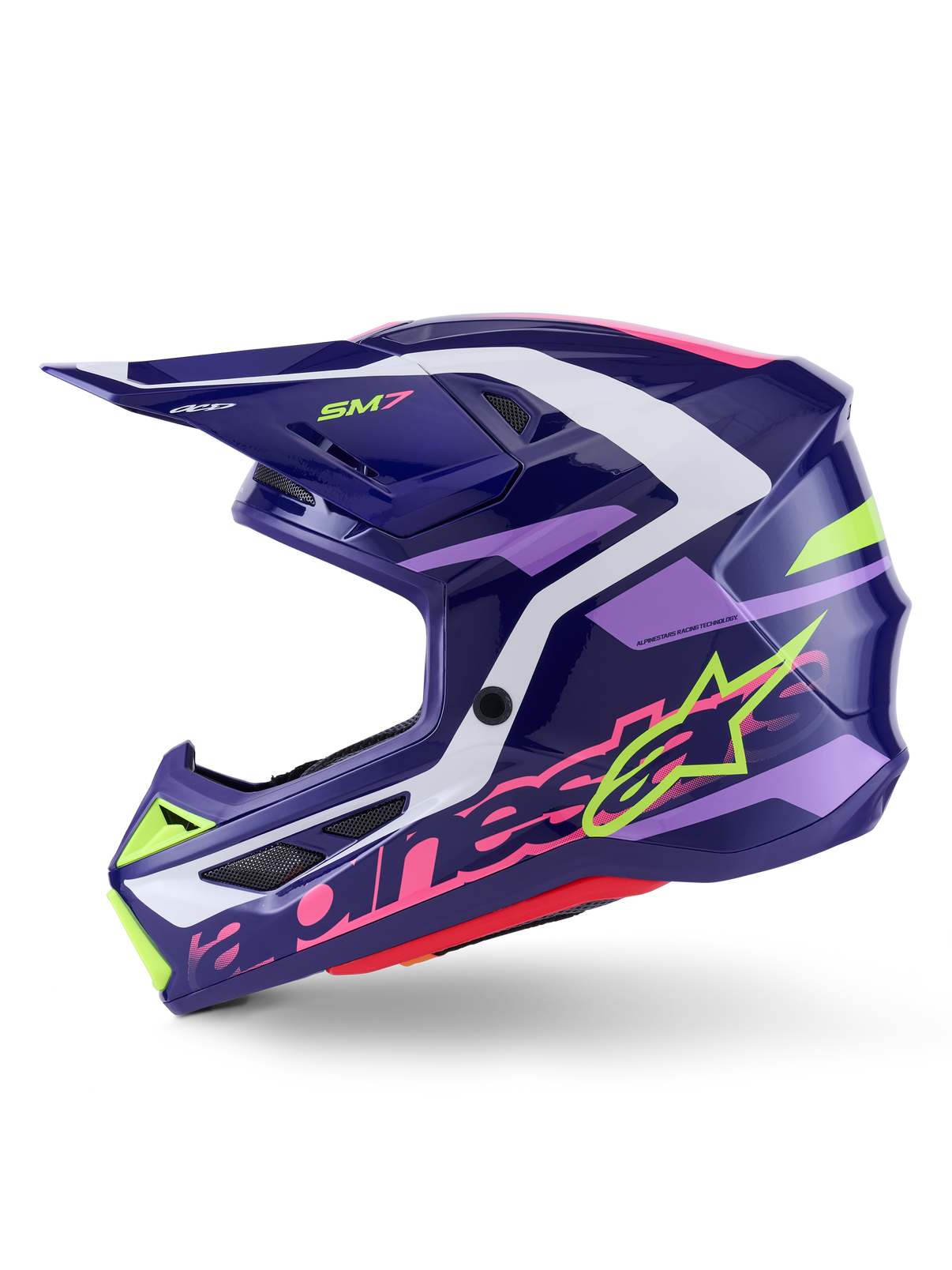 Sm7 Deed Helmet Purp/Pnk Glossy Xs
