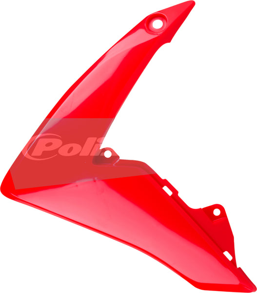 POLISPORT Radiator Shrouds Red - Part Number 8416200001