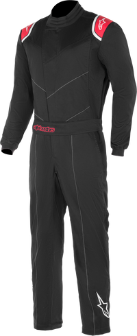 Alpinestars Universal Driving Suit Black/Red Large - Part #3357019-13-L